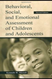 book Behavioral, Social, and Emotional Assessment of Children and Adolescents