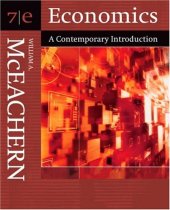 book Economics: A Contemporary Introduction (with InfoTrac)