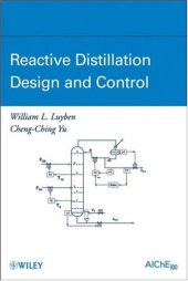book Reactive Distillation Design and Control