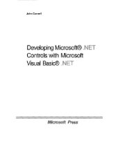 book Разработка элементов управления Microsoft .NET на Microsoft Visual Basic .NET