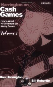 book Cash Games (How to Win at No-Limit Hold'em Money Games) Vol. 1