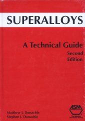 book Superalloys: A Technical Guide (06128G)