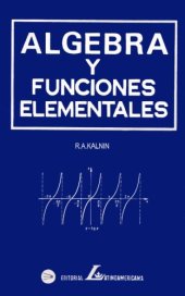 book Algebra y Funciones Elementales