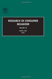 book Research in Consumer Behavior (Vol. 10)