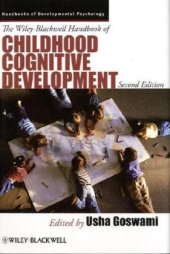 book The Wiley-Blackwell Handbook of Childhood Cognitive Development, 2nd edition (Blackwell Handbooks of Developmental Psychology)