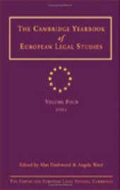 book Cambridge Yearbook of European Legal Studies. Volume 04, 2001