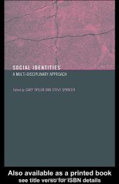 book Social Identities: Multidisciplinary Approachs