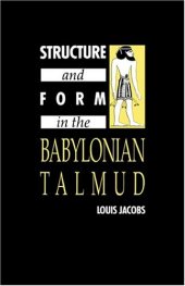 book Structure and Form in the Babylonian Talmud