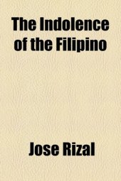 book The Indolence of the Filipino