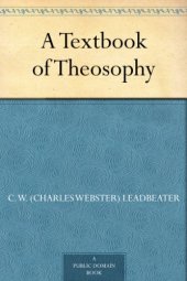 book A Textbook of Theosophy