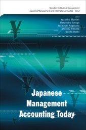 book Japanese Management Accounting Today (Japanese Management and International Studies) (Japanese Management and Internati Studies)