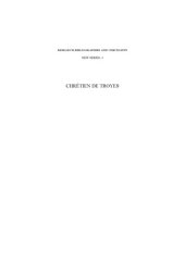 book Chretien de Troyes: An Analytic Bibliography: Supplement I (Research Bibliographies and Checklists: new series)