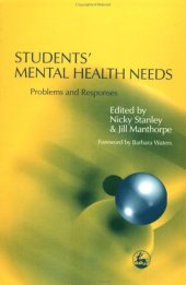 book Students' Mental Health Needs: Problems and Responses