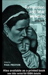 book Revolution and War in Spain, 1931-1939