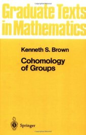 book Cohomology of Groups (Graduate Texts in Mathematics)