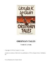 book Orsinian Tales