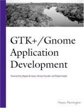 book GTK+ Gnome Application Development