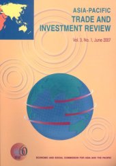 book Asia-Pacific Trade and Investment Review, Vol. 3 No. 1 (June 2007)