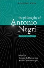 book The Philosophy of Antonio Negri - Volume Two: Revolution in Theory (v. 2)