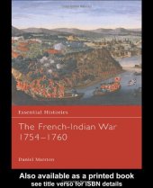 book The French-Indian War 1754-1760 (Essential Histories)