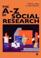 book The A--Z of Social Research: A Dictionary of Key Social Science Research