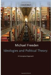 book Ideologies and Political Theories: A Conceptual Approach