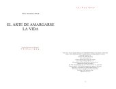 book El Arte de Amargarse La Vida