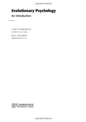 book Evolutionary Psychology: An Introduction
