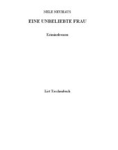 book Eine unbeliebte Frau