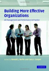 book Building More Effective Organizations: HR Management and Performance in Practice