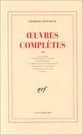 book Œuvres complètes, tome 7