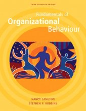 book Fundamentals of Organizational Behavior, third Canadian Edition