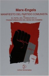 book Manifiesto del Partido Comunista