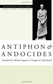 book Antiphon and Andocides (Oratory of Classical Greece)