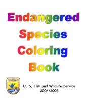 book The endangered species coloring book (A Price Stern Sloan coloring experience)