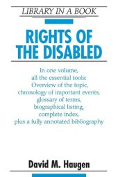 book Rights of the Disabled (Library in a Book)