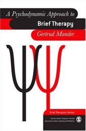 book A Psychodynamic Approach to Brief Therapy (Brief Therapies series)