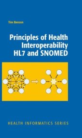 book Principles of Health Interoperability HL7 and SNOMED