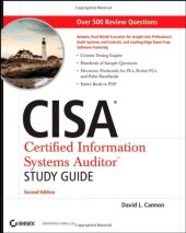 book CISA Certified Information Systems Auditor Study Guide, 2nd Edition