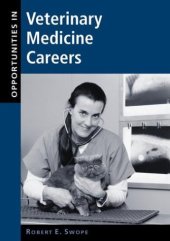 book Opportunities in Veterinary Medicine Careers