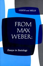 book From Max Weber: Essays in Sociology