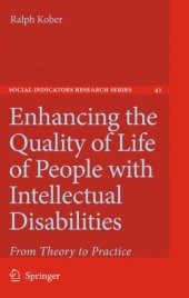 book Enhancing the Quality of Life of People with Intellectual Disabilities: From Theory to Practice