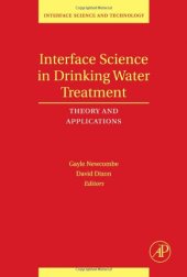 book Interface Science in Drinking Water Treatment: Theory and Application