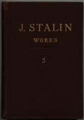 book J. Stalin Works (March -October 1917, Volume 3)