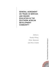 book General Agreement on Trade in Services and Higher Education in the Southern African Development Community