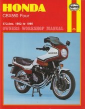 book Honda Cbx550 Owners Workshop Manual, 1982-1984 (Haynes Manuals)