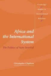 book Africa and the International System: The Politics of State Survival