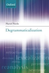 book Degrammaticalization