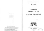 book Esquisse grammaticale de l’arabe maghrébin