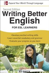 book Writing Better English for ESL Learners, Second Edition